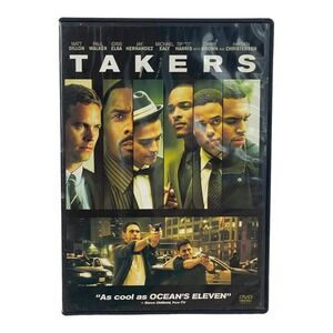 Takers: Matt Dillon, Paul Walker  (DVD 2011 Sony Pictures Drama) Action